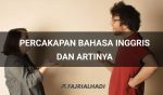 Percakapan Bahasa Inggris